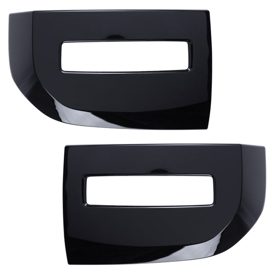 Genuine 2026MY Fog Lamp Surround Grille for Land Rover Defender L663 - TAKE OFF - Gloss Black - PAIR