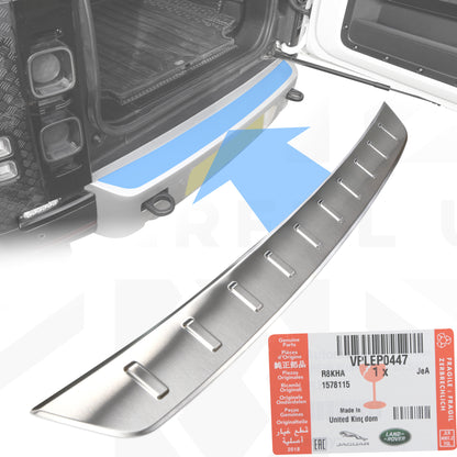 Rear Bumper Strip Stainless Steel (genuine) for Land Rover Defender L663