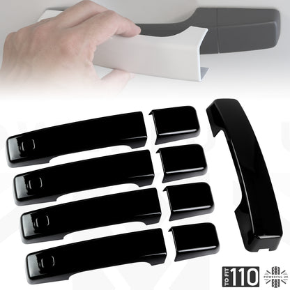 Door & Tailgate Handle Covers - Santorini Black - for Land Rover Defender L663 (110/130)