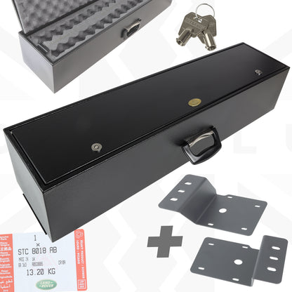 Genuine Land Rover Gun/Security Box + Custom Brackets for Defender L663(110)