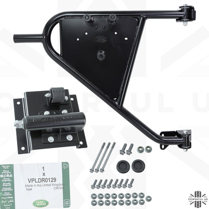 Swing Away Spare Wheel Carrier for Land Rover Classic Defender - for Half Door