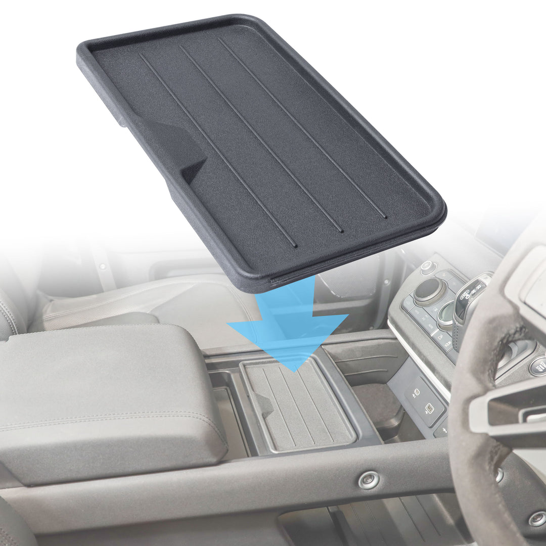 Mittelkonsolen-Organizer Für Land Rover Defender 90/110/130 (2020–2021) – Mit Anti-Rutsch-Matte