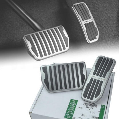 Foot Pedal Covers (With Logo) - Genuine - for Jaguar XE