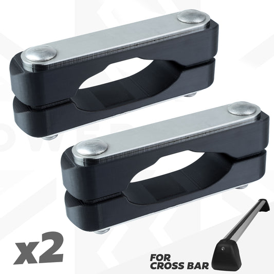 CROSS BAR Mount Clamp Kit for the Land Rover Defender L663 - Kit B