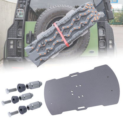 Recovery Board Spare Wheel Mount Kit for Land Rover Defender L663 - for ARB Tred Pro