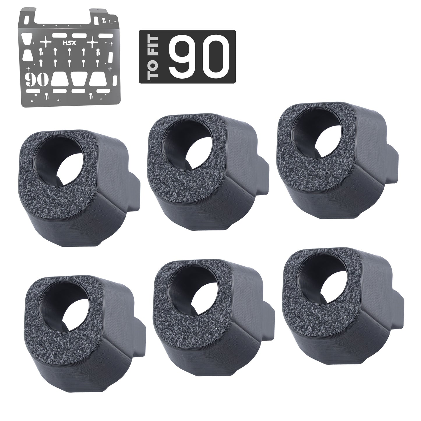 Utility Rail Accessory Fitting Kit - Various