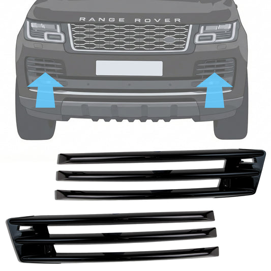 Front Vent Blades - Gloss Black for Range Rover L405 2018