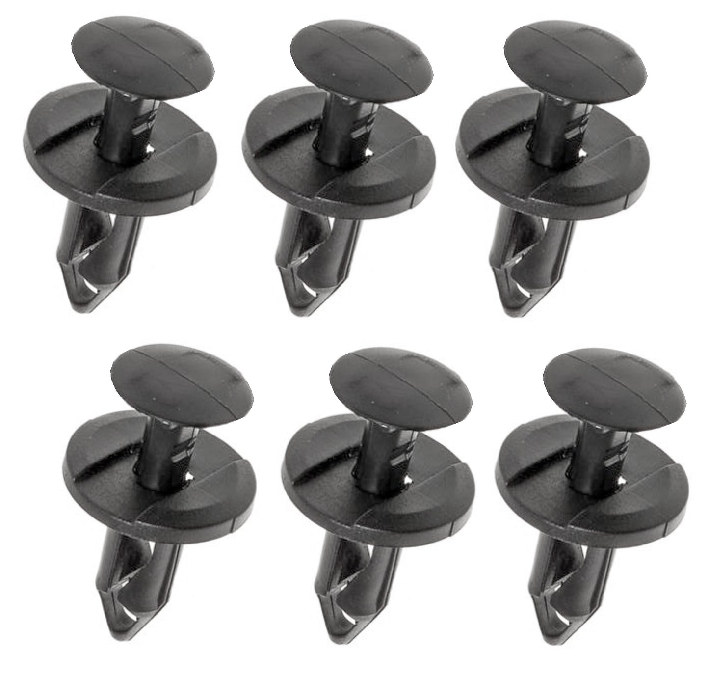 Push Rivet Fixing Clips - x6 for Land Rover Discovery Sport L550