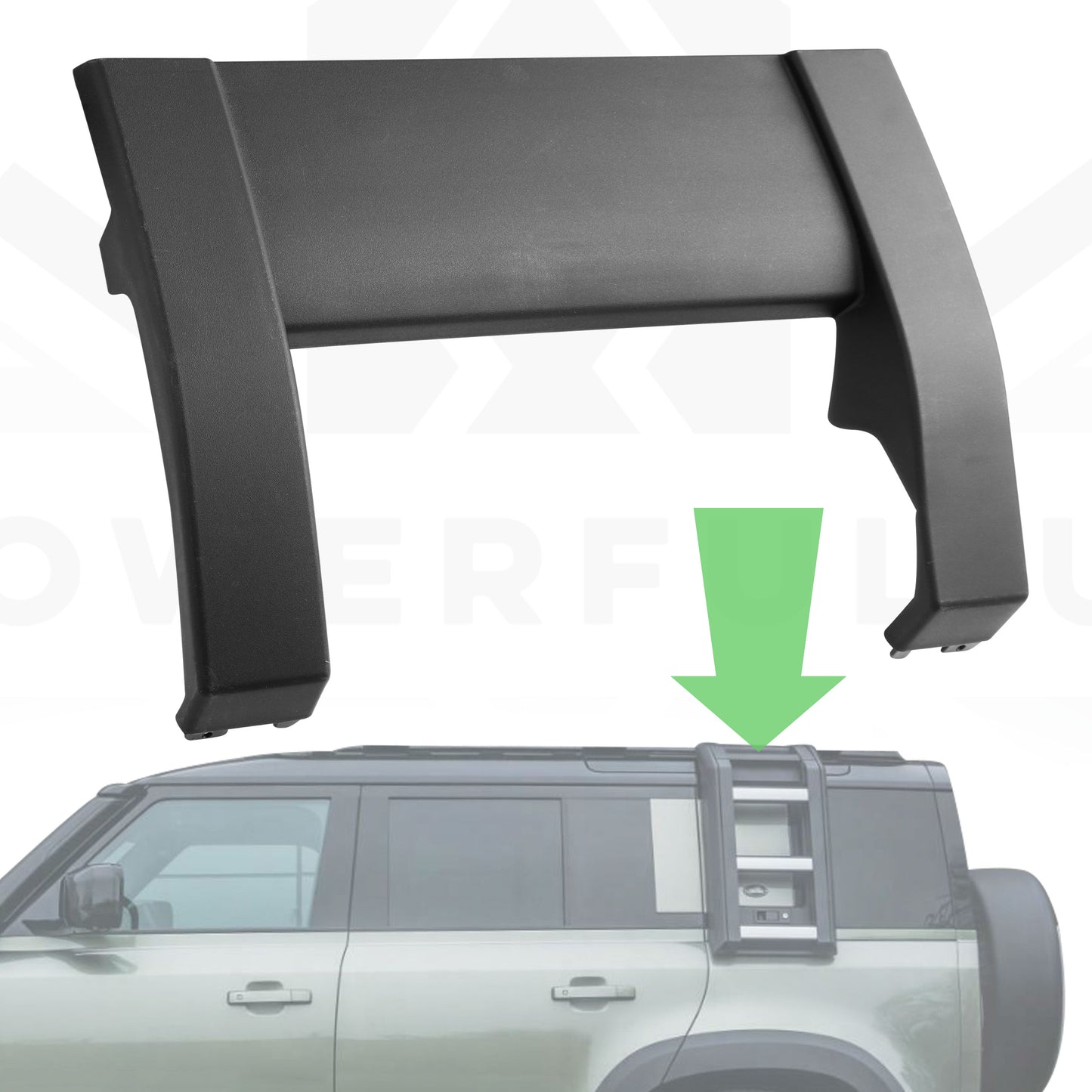 Replacement Top Cover for Deployable Side Ladder for Land Rover Defender L663 - Aftermarket
