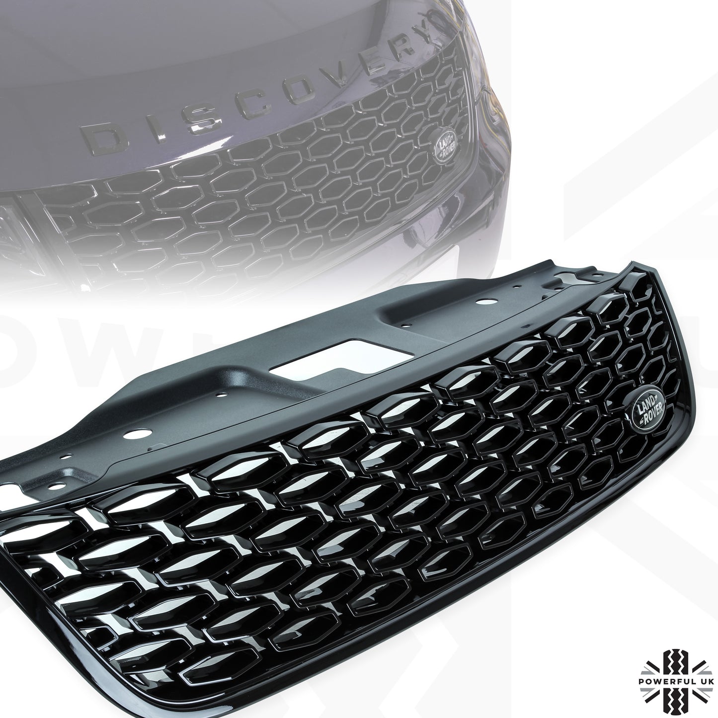 Front Grille for Land Rover Discovery 5 Dynamic in Narvik Black