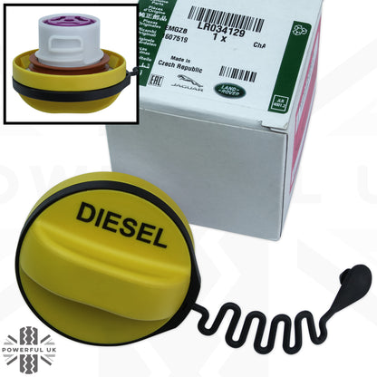Fuel Filler Cap - DIESEL Type 2 - Genuine - for Land Rover Freelander 2 2010-14