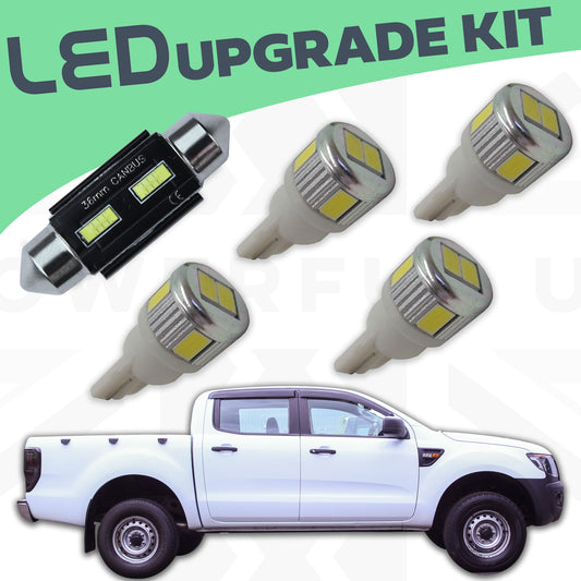 LED Interior Light Upgrade Kit for Ford Ranger 2012 on