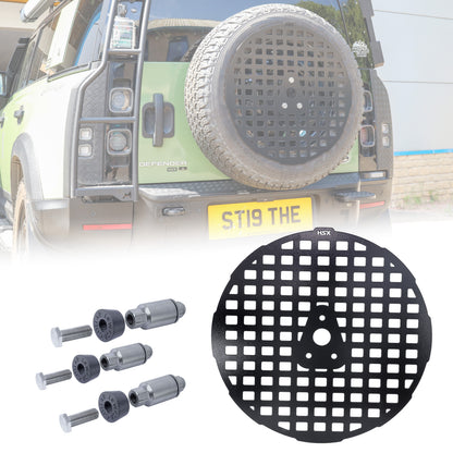 Molle Plate & Spare Wheel Mount Kit for Land Rover Defender L663