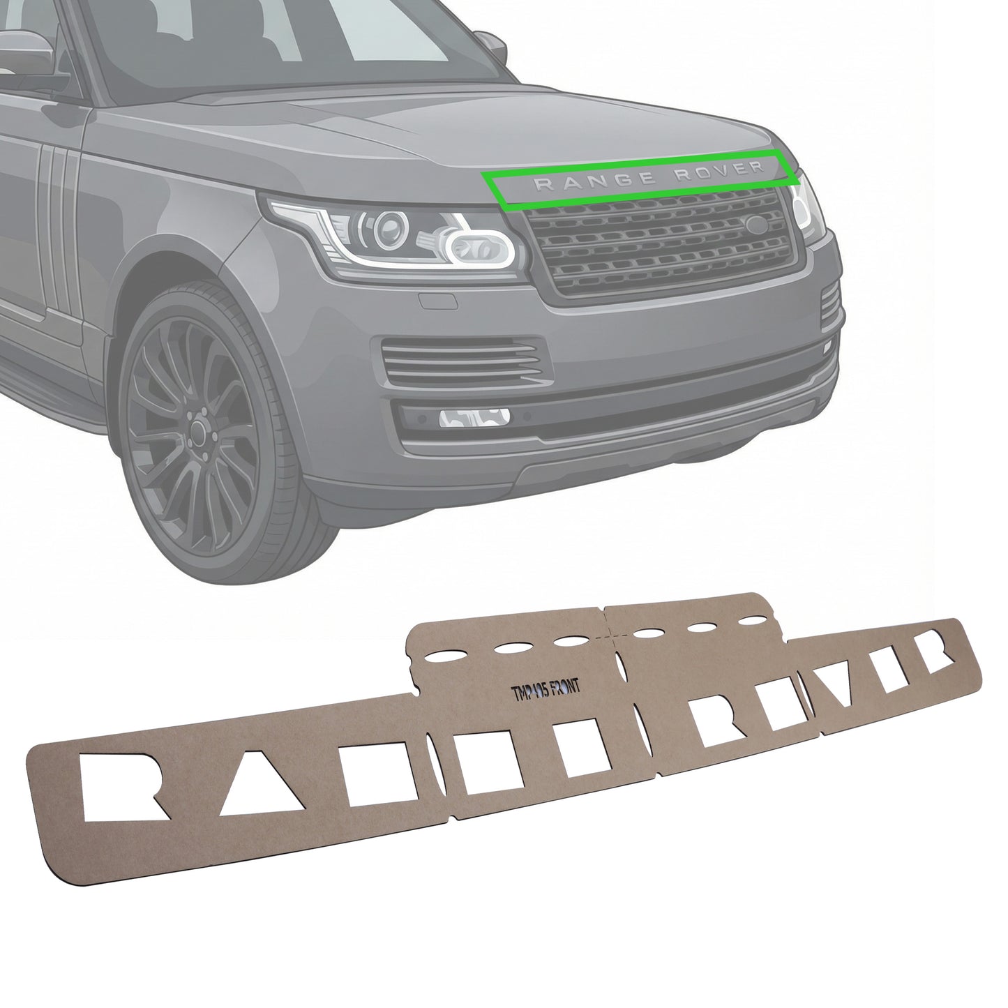 Front Lettering Template for Range Rover L405