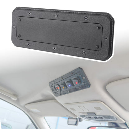 Overhead Switch Panel for Land Rover Defender L663 - Blank Plate NO Switches