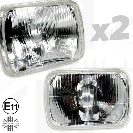 Halogen Headlight for Toyota Hilux Mk3 - PAIR - RHD
