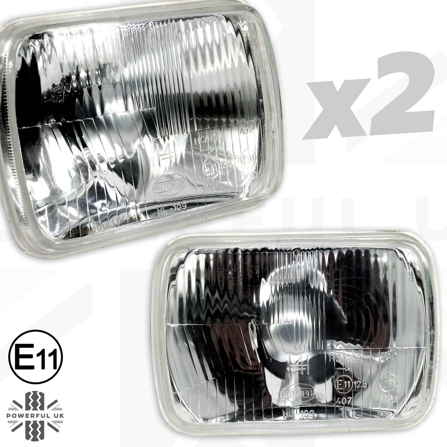 Halogen Headlight - Chevrolet Pickup - PAIR - RHD
