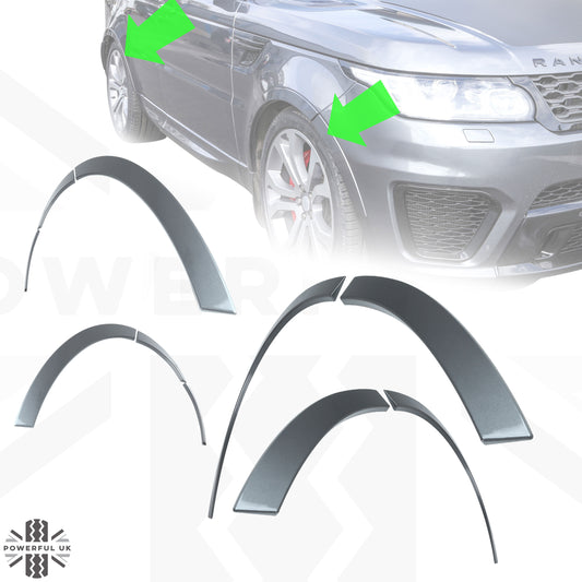Wheel Arch Spat Kit "SVR Style" for Range Rover Sport L494 - Corris Grey