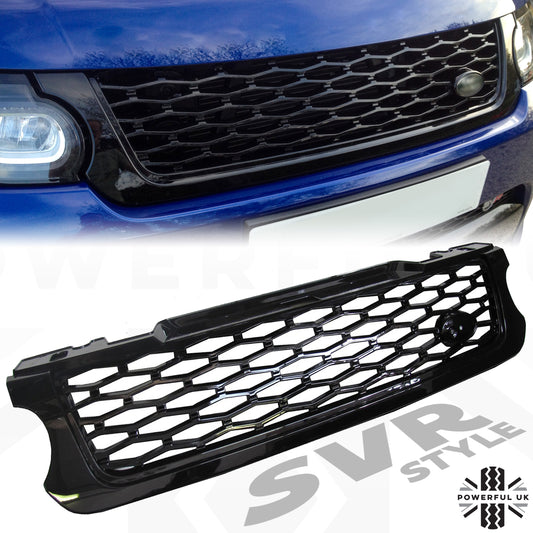 Front Grille - Gloss Black for Range Rover Sport SVR