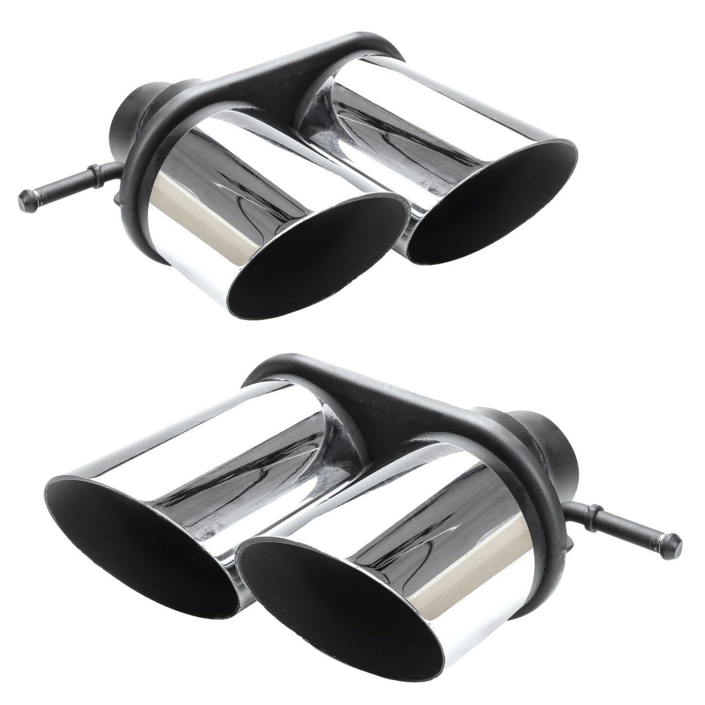 '2015 SVR' Style Exhaust Conversion Finishers for Range Rover Sport L494 2014-17 - Stainless