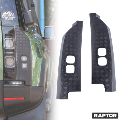 RAPTOR Rear Corner Panels for Land Rover Defender L663