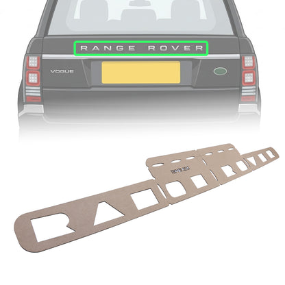 Rear Lettering Template for Range Rover L405