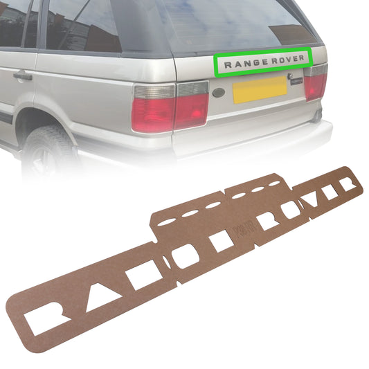 Rear Lettering Template for Range Rover P38