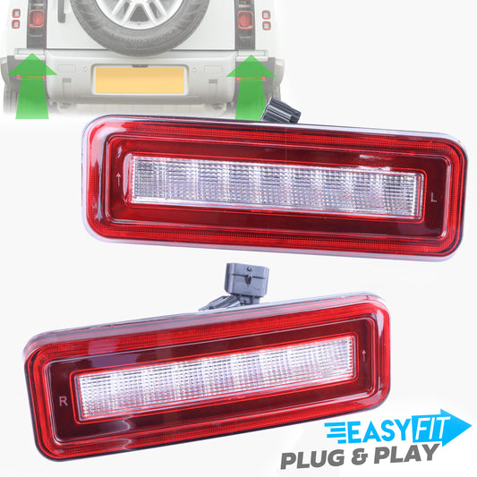 LED stop/tail/indicator/reverse Kit for Land Rover Defender L663 - Red Lens