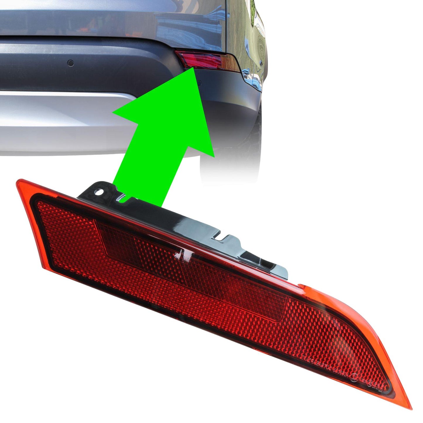 Rear Bumper Fog Lamp for Land Rover Discovery 5 - RH