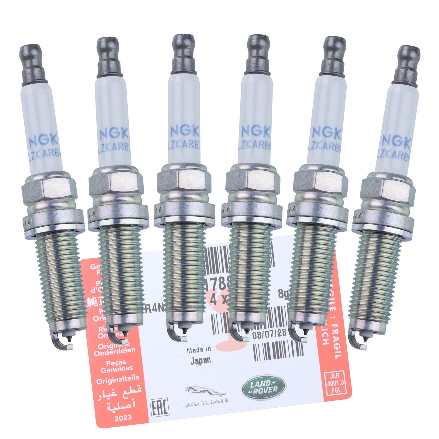 6x NGK Spark Plugs for Land Rover Defender L663 P400