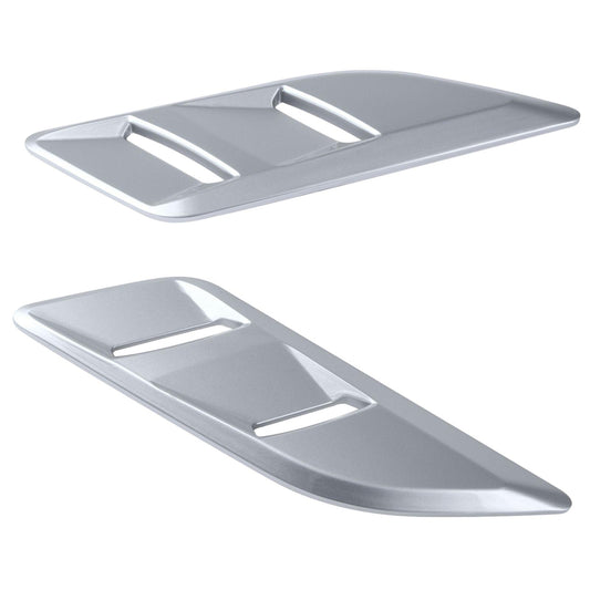 Bonnet Vent 'Double Louvre' Inserts for Range Rover Sport L494 - Silver