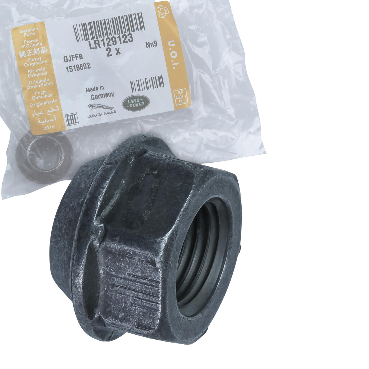 Steel Wheel Nut - Single - for Land Rover Defender L663