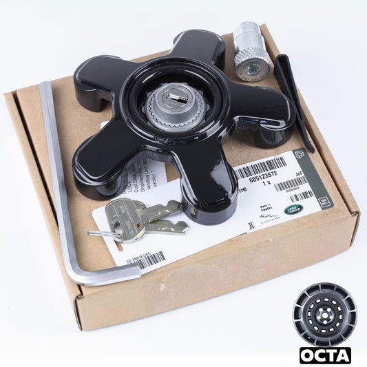 Genuine Spare Wheel Lock Kit for Land Rover Defender L663 - fits Octa wheels