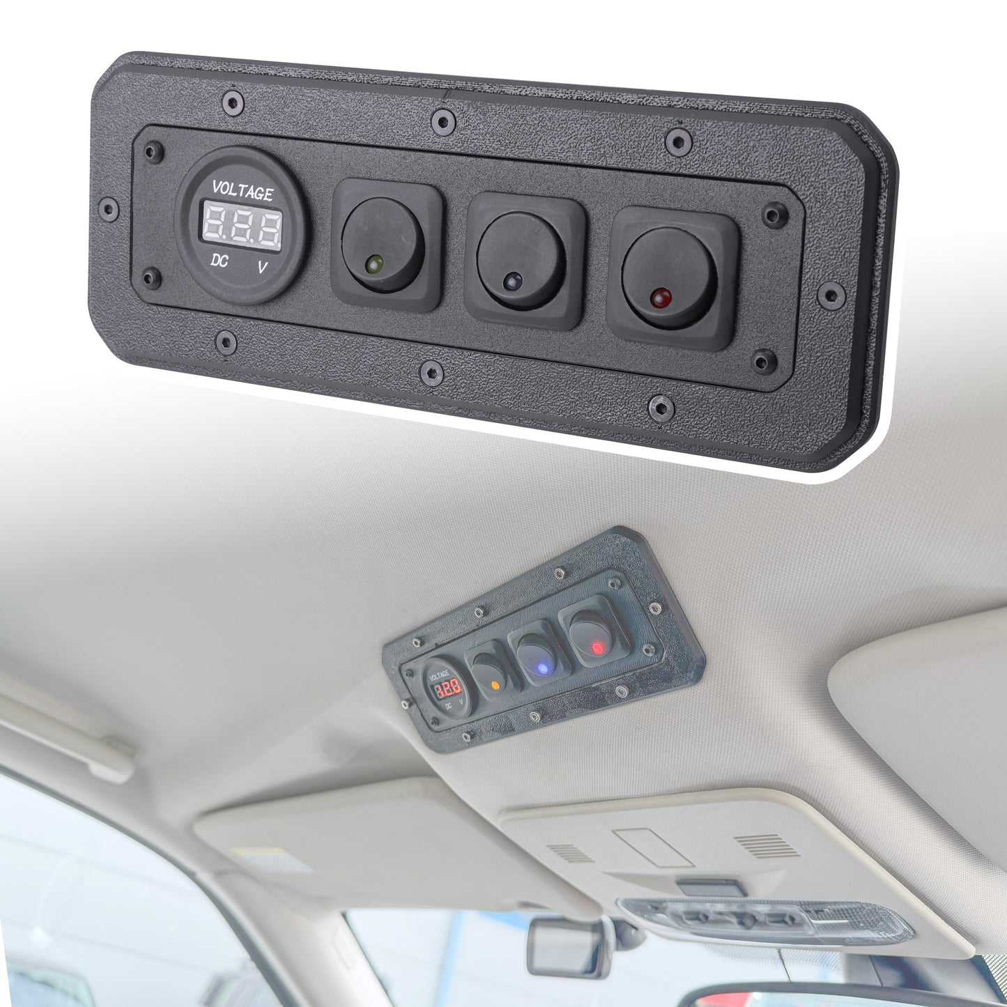 Overhead Switch Panel for Land Rover Defender L663 - with Switches