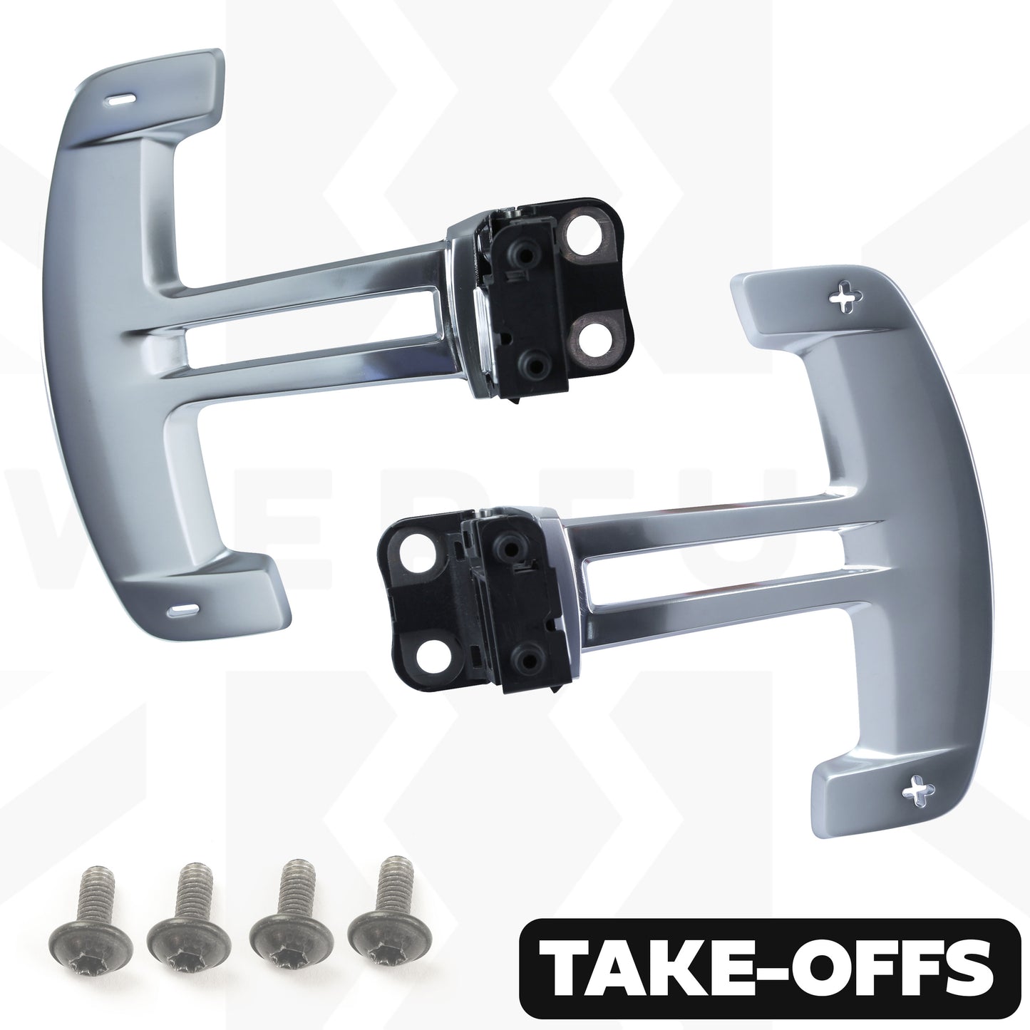 Genuine Aluminium Paddle Shifters (L & R) for Land Rover Defender L663 - TAKE-OFFS