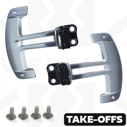 Genuine Aluminium Paddle Shifters (L & R) for Land Rover Defender L663 - TAKE-OFFS