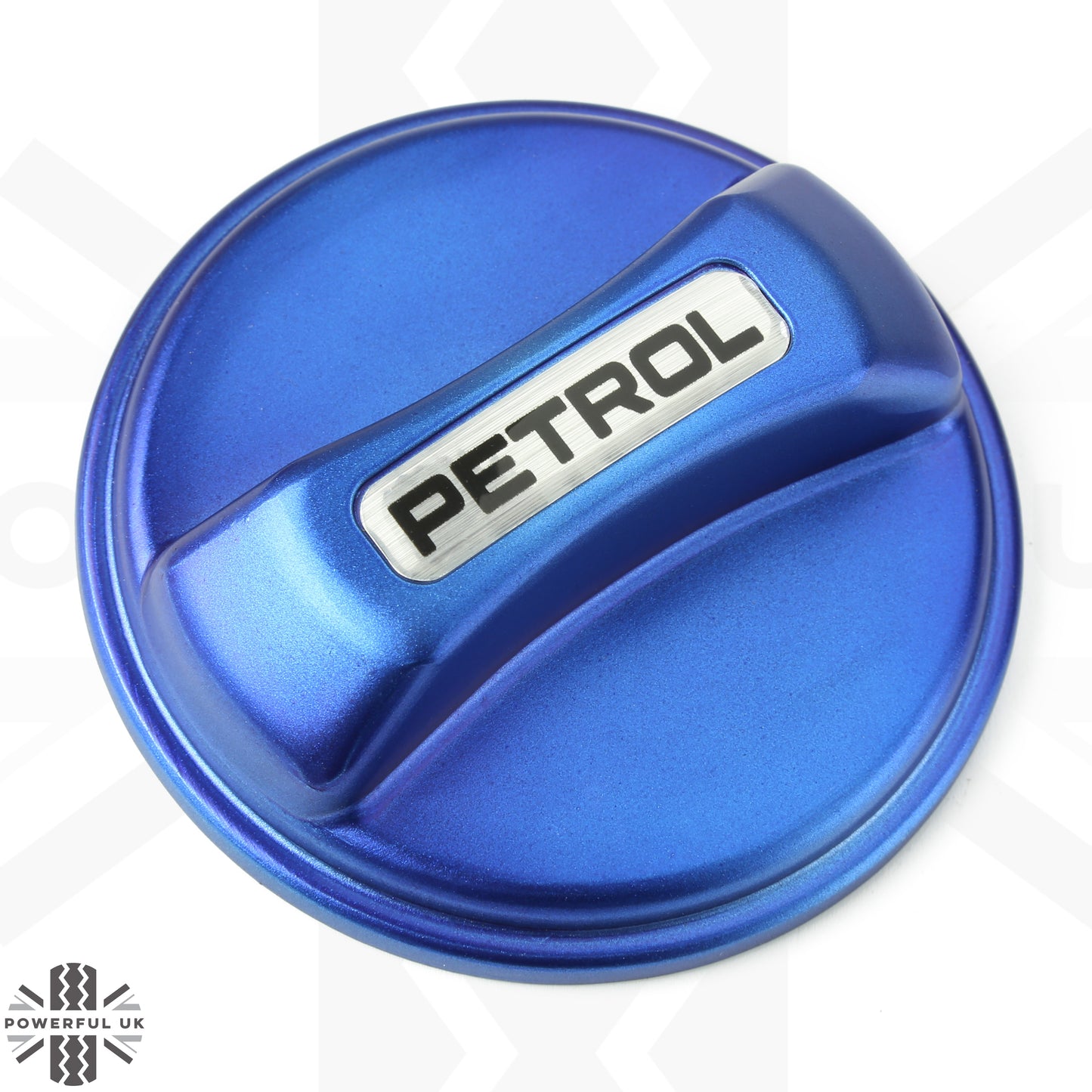 Fuel Filler Cap Cover for Land Rover Defender L663 - Petrol (Vented) - Blue