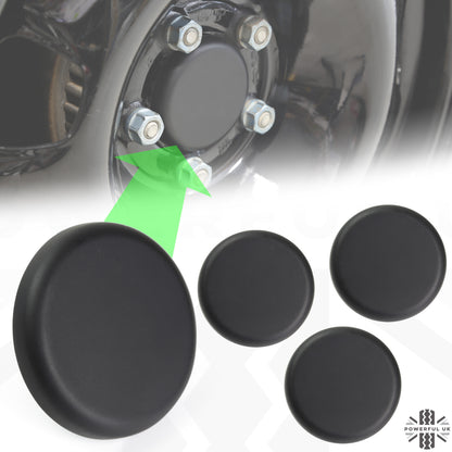 Steel Wheel Centre Cap - No Badge Type - 4 pcs - for Land Rover Defender L663
