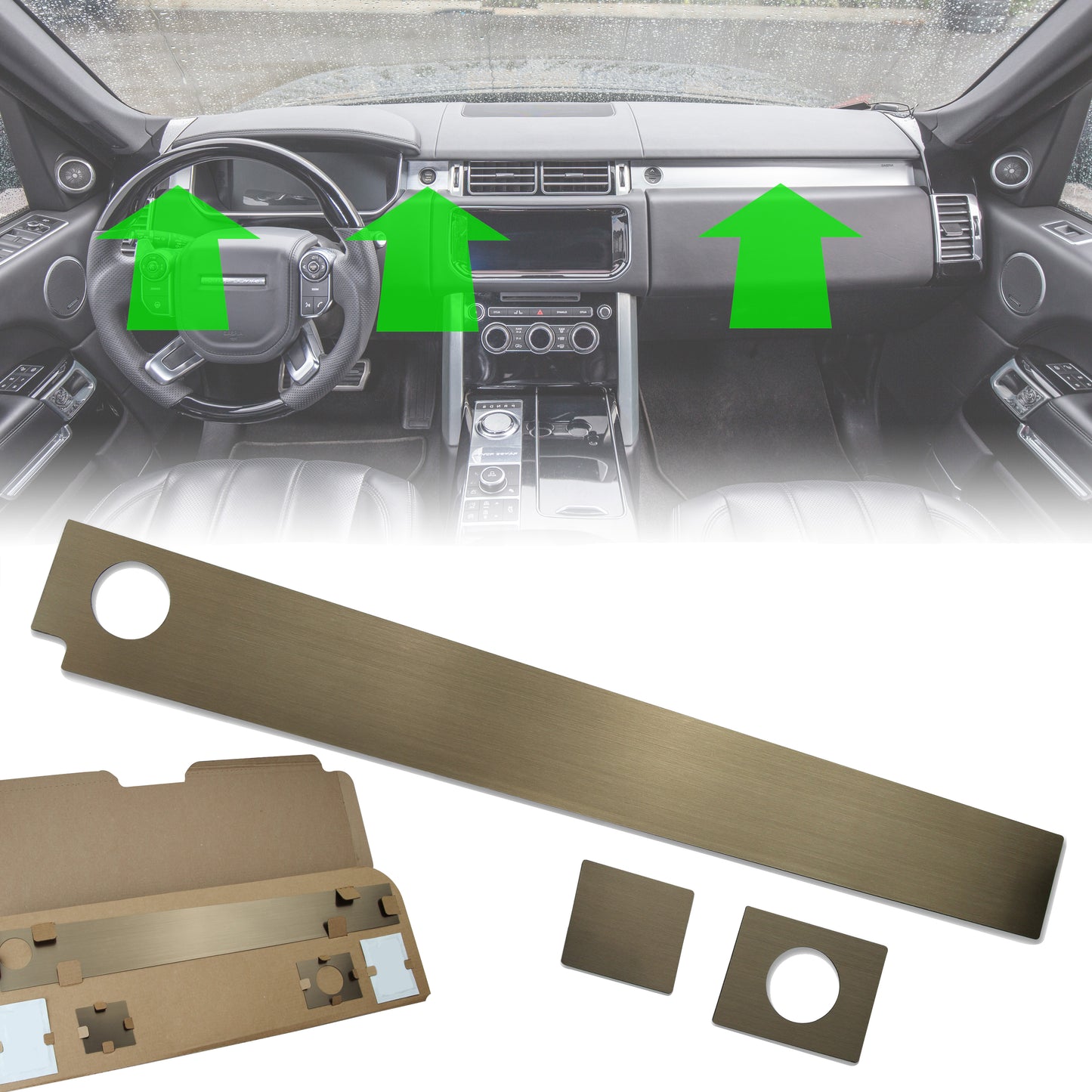 Dash Insert Upgrade Kit for Range Rover L405 (LHD) - Bronze