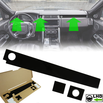Dash Insert Upgrade Kit for Range Rover L405 (LHD) - Satin Black