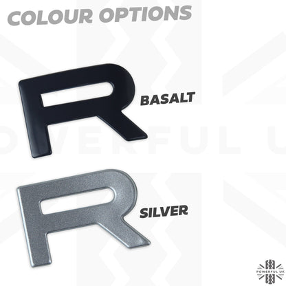 Genuine Bonnet Lettering for Range Rover P38 - Silver