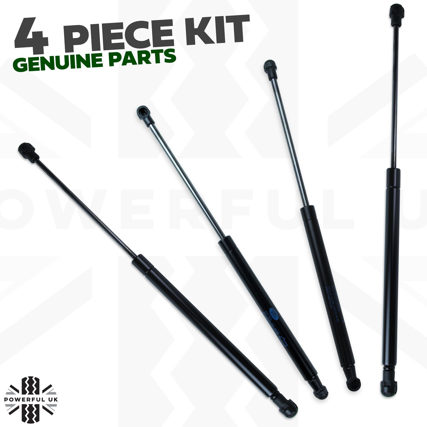 Tailgate Gas Strut 4pc Kit for Range Rover Sport L320 2005-11 - Genuine