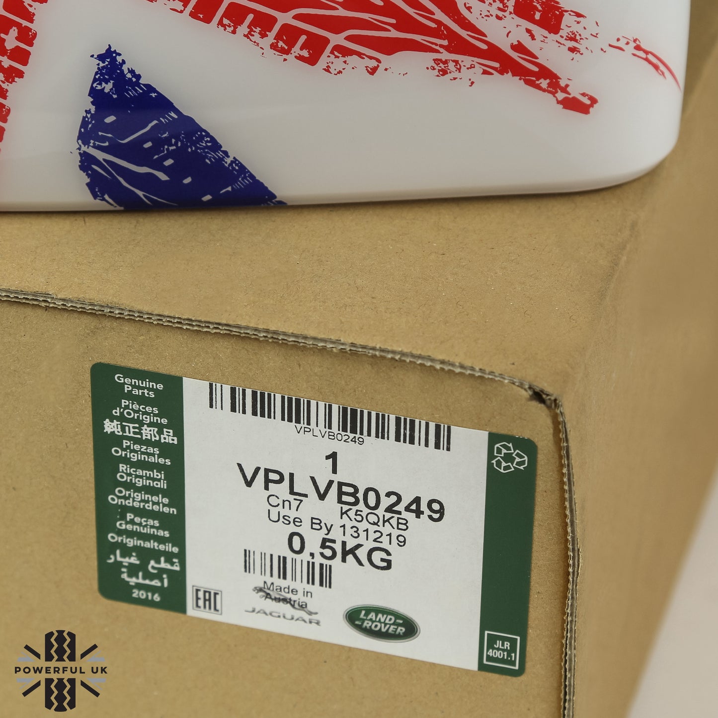 Mirror Caps - Genuine - Union Jack for Jaguar F-Pace