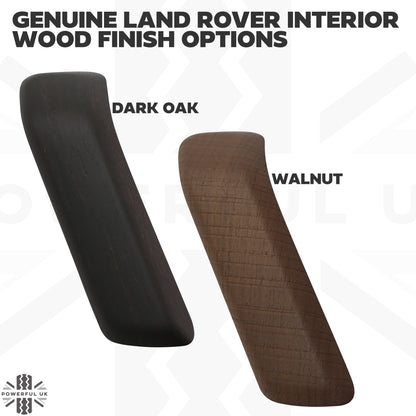 Interior Gear Selector Trim - Oak Wood Effect - for Land Rover Defender L663