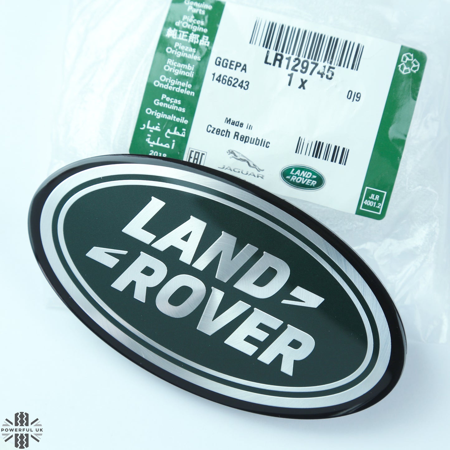 Front Grille Badge for Land Rover Defender L663 - 'NO ACC' type