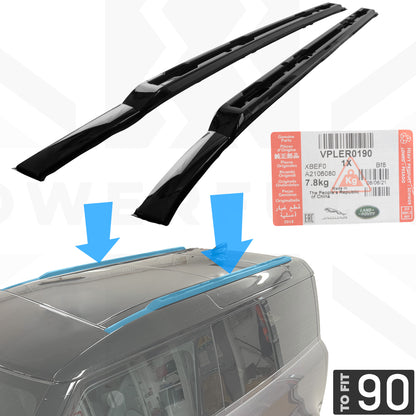 Roof Rails (Genuine) for Land Rover Defender L663 (90 model)
