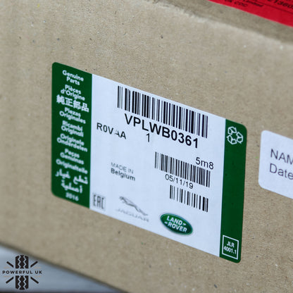 Front Tow Eye Cover for Range Rover Sport L494 Font Bumper 2018  - Genuine - Stainless Steel