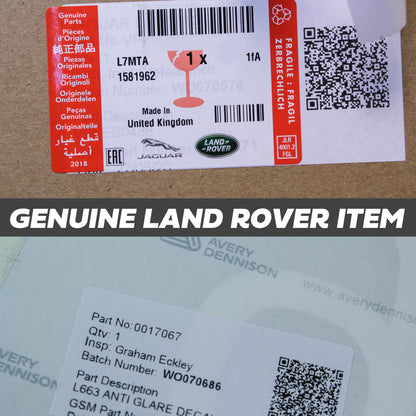 Bonnet Decal '90/110/130' - Genuine (shorter) for Land Rover Defender L663