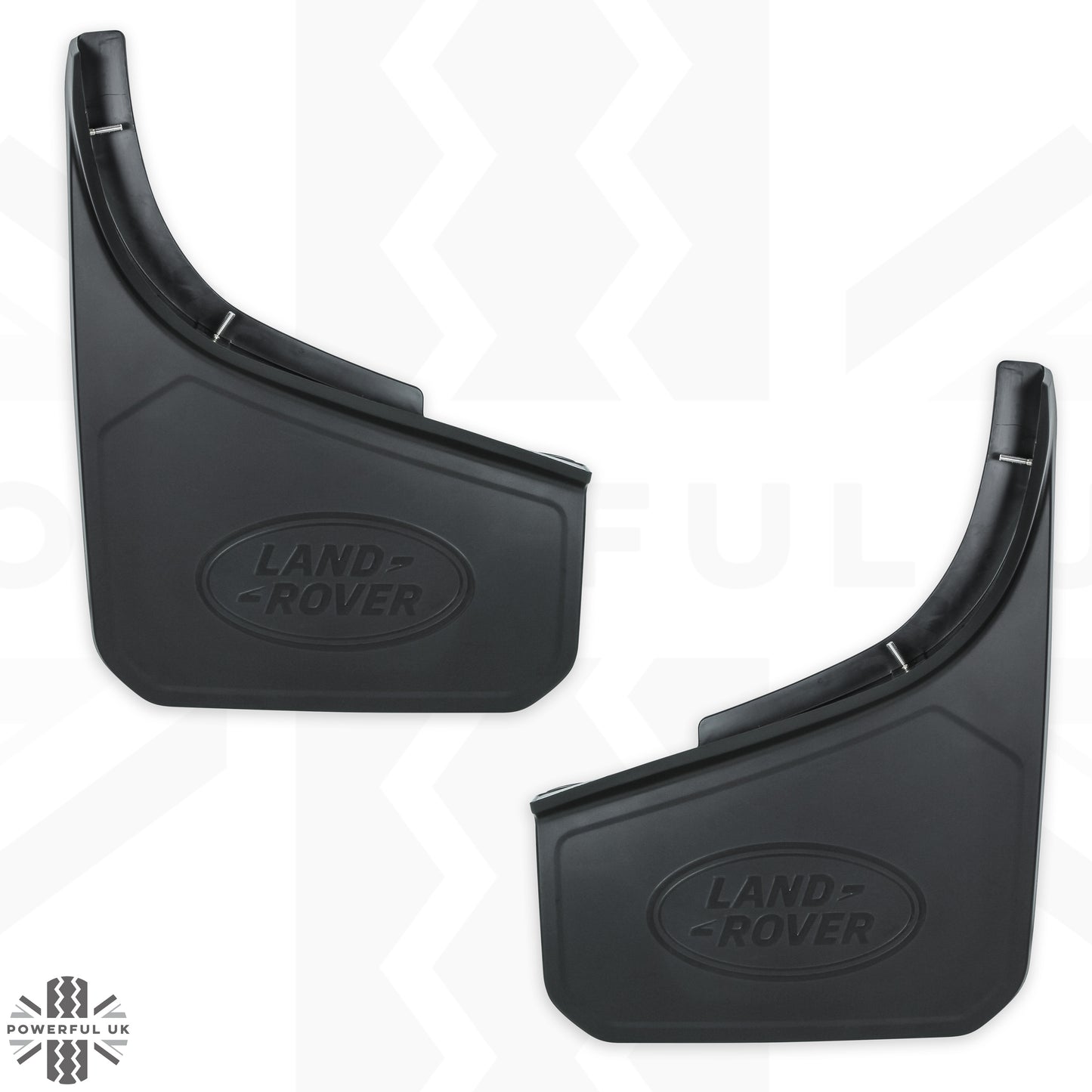 Rear Mudflaps - Classic Design - Genuine - for Land Rover Defender L663