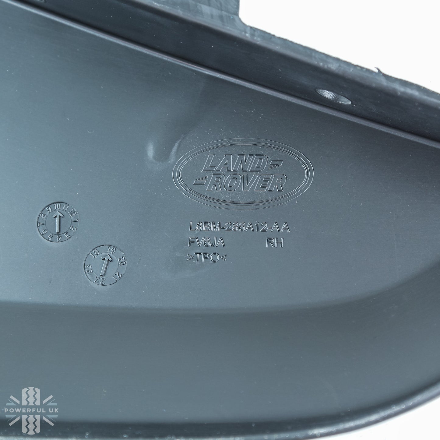 Rear Mudflaps - Standard Design - Genuine - for Land Rover Defender L663